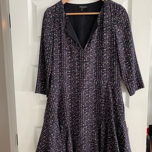 Club Monaco multi-color print dress
